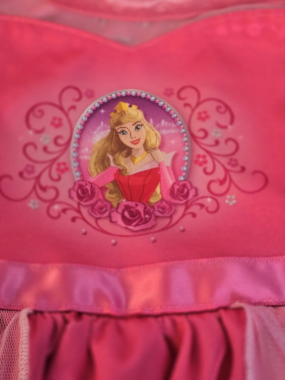 Disney Pink Princess Rapunzle Gown Sz 4T